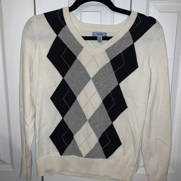 izod argyle sweater